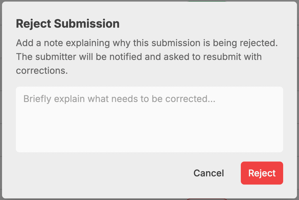 Add a note and confirm screenshot